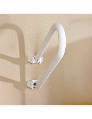 Asa de Seguridad Giratoria, Aluminio Blanco, 52,5 x 21 x 20 cm BASICS