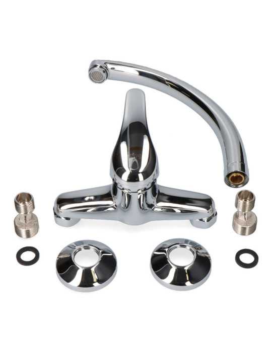 Grifo Monomando de Cocina Caño Alto Empotrado Serie Saona EDM