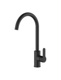 Grifo Monomando de Cocina Caño Alto Negro Mate Serie Miño VERHAL