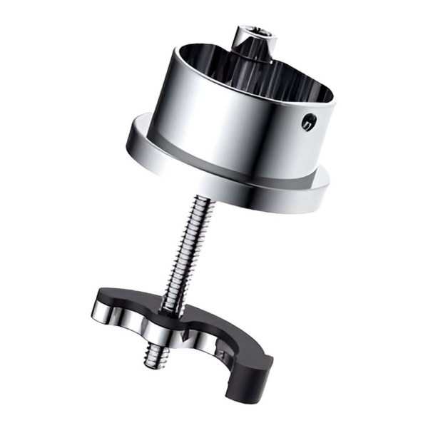 Grifo Monomando de Cocina Caño Alto Extraíble Plateado Mate Serie Miño VERHAL