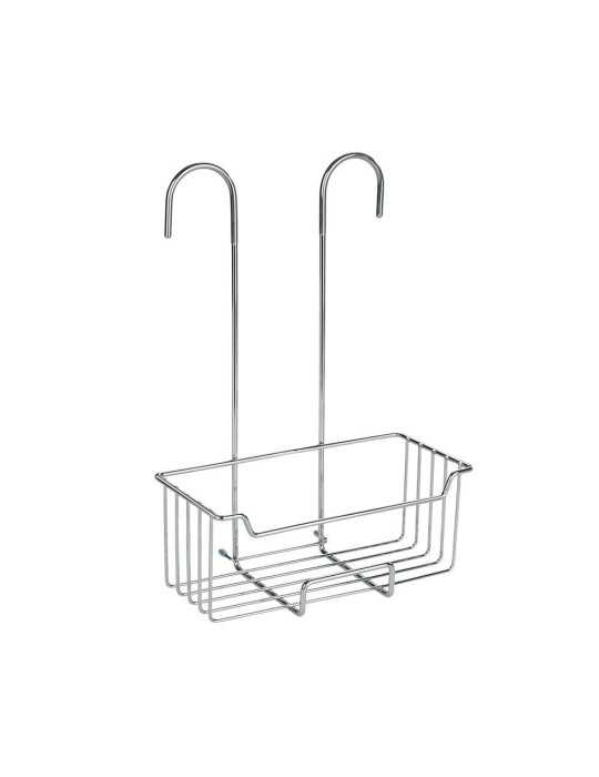 Cesto para la Ducha Milo de Acero Inoxidable 25 x 14 x 36 cm WENKO