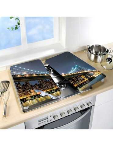 Placas Cobertoras de Vidrio Brooklyn Bridge 30 x 52 cm, 2 uds WENKO 2