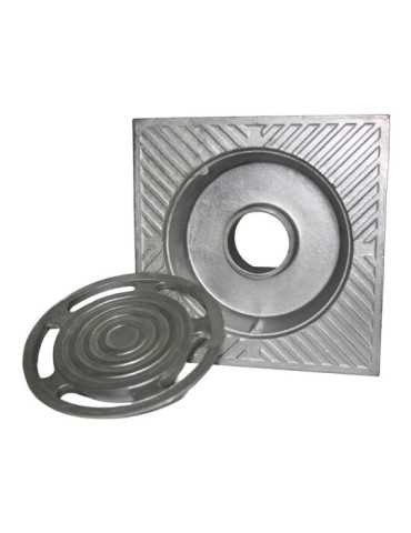 Sumidero de Patio de Aluminio, Classic, 30 x 30 cm FUN AND GO