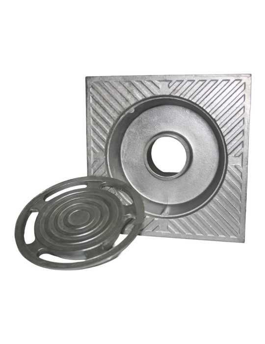 Sumidero de Patio de Aluminio, Classic, 30 x 30 cm FUN AND GO