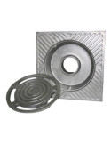 Sumidero de Patio de Aluminio, Classic, 30 x 30 cm FUN AND GO