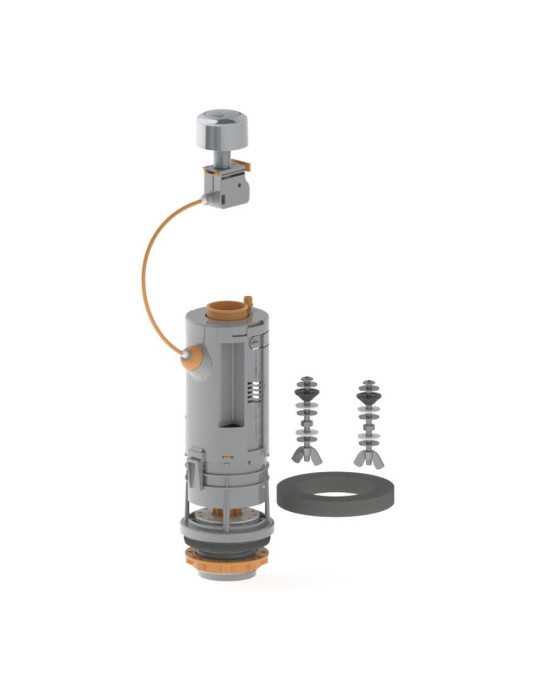Descarga Doble Pulsador "Niagara"+ Base-Tornillos-Junta PH70355 PRHIE