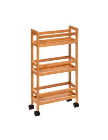 Carro Slim de Bambú Colección Desserte 74.5 x 36 x 15 cm 5FIVE