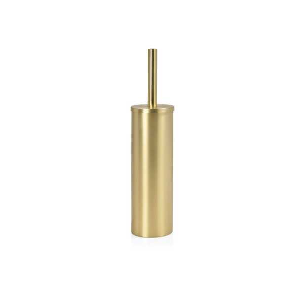 Escobillero WC Inox, Dorado, Ø 9 x 40,5 cm ANDREA HOUSE
