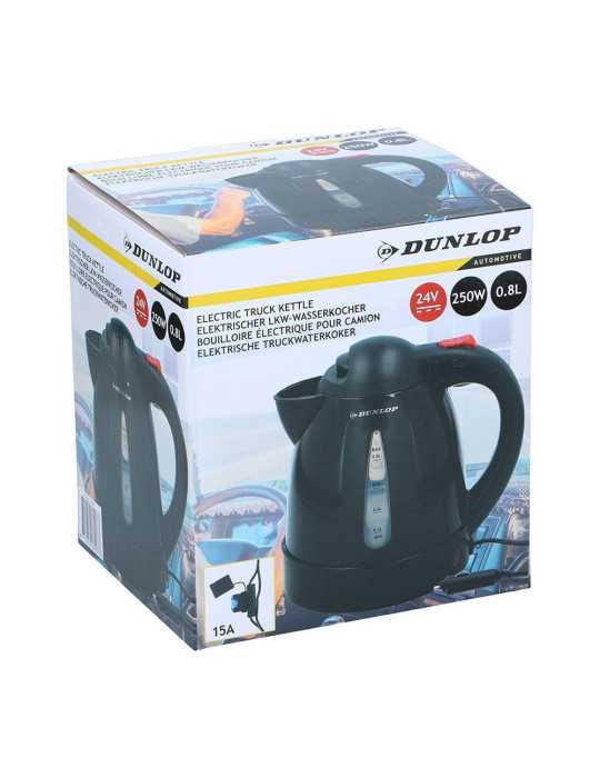 Hervidor de Agua Eléctrico para Camión 0,8 l, 24 V, 250 W DUNLOP