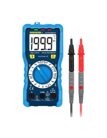 Multímetro Digital Cat Iii 600V Pan Minimeter PANCONTROL