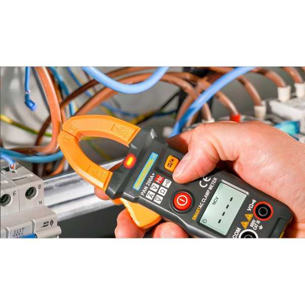 Pinza Amperimétrica Digital AC Pan 200A PANCONTROL
