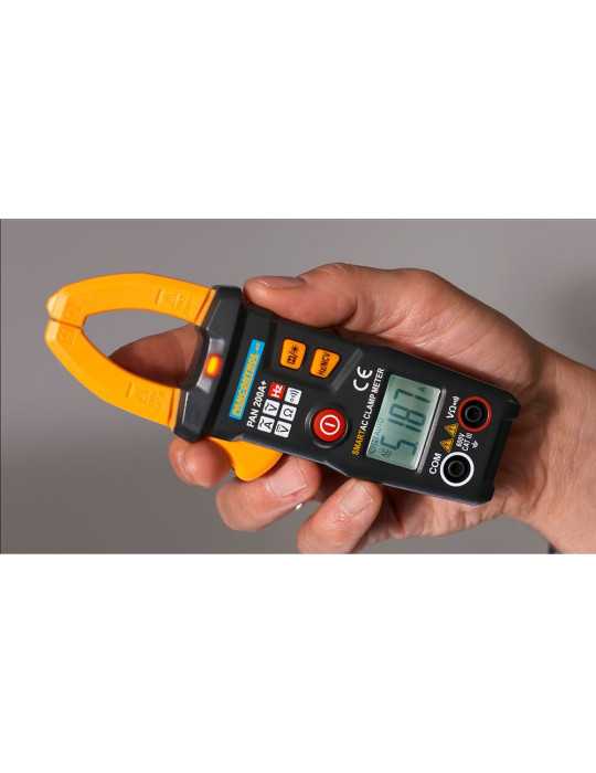 Pinza Amperimétrica Digital AC Pan 200A PANCONTROL