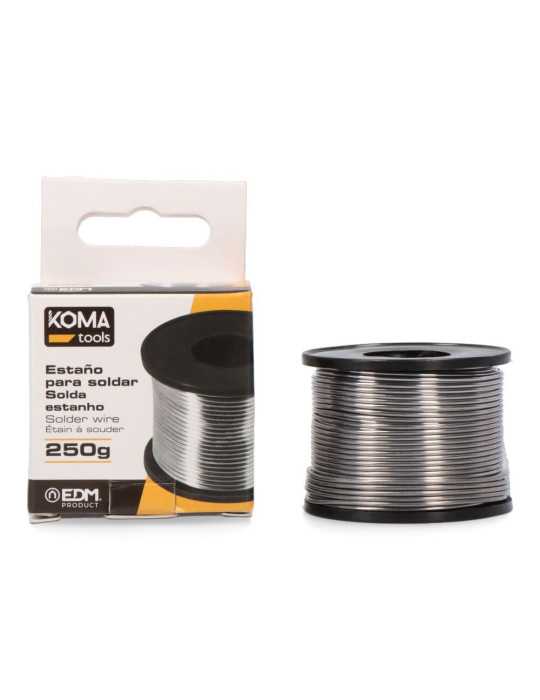 Carrete de Estaño 250 g 60% 1 mm KOMA TOOLS