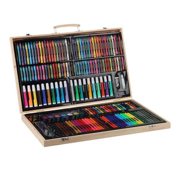 Set Maletín Arte Madera 180 pcs ARTIST&CO
