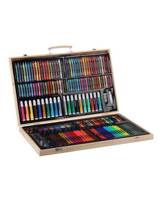 Set Maletín Arte Madera 180 pcs ARTIST&CO