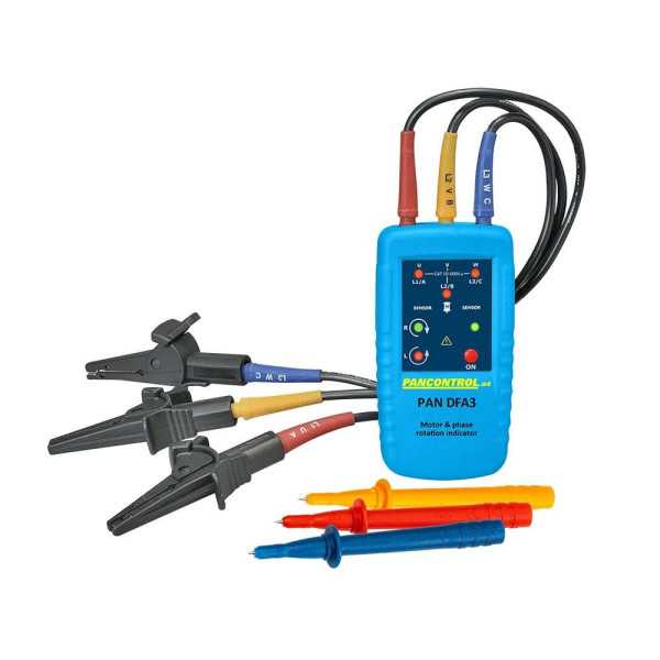Indicador de Dirección de Motor y Campo Rotativo PANCONTROL