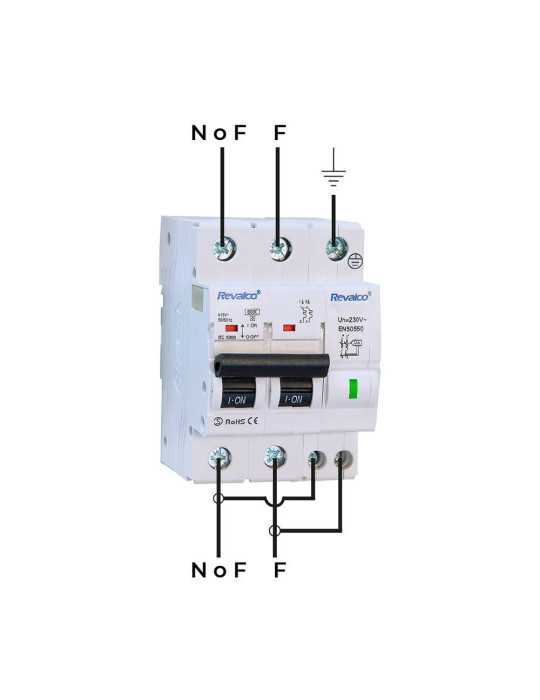 Iga 2P 25A C 10KA - Proteccion Contra Sobretensiones Permanente Segun Normativa EN-50550 REVALCO