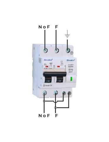 Iga 2P 32A C 10KA - Proteccion Contra Sobretensiones Permanente Segun Normativa EN-50550 REVALCO 2