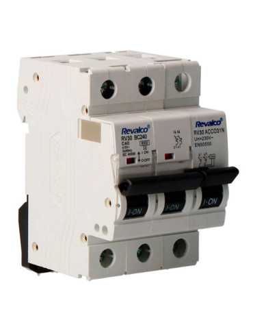 Iga 2P 40A C 10KA - Proteccion Contra Sobretensiones Permanente Segun Normativa EN-50550 REVALCO