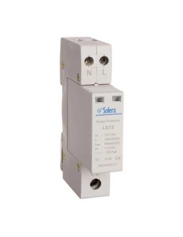 Protector Sobretension 1P+N 15kA 275V Transitorio 1 Modulo (Retractilado) LST2 SOLERA
