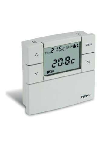 Termostato Digital 3 V Serie Zefiro PERRY