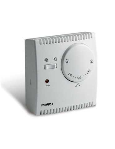 Termostato Analógico de Expansión de Gas con Luz Piloto y Selector "Verano/Invierno" Serie Teg PERRY