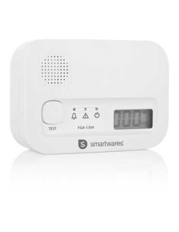 Detector Blanco de Monóxido de Carbono, 85 dB SMARTWARE