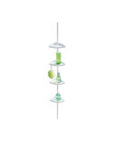 Rinconera Telescópica Blanca, Easy, 23,5 x 17,5 x 78- 265 cm WENKO