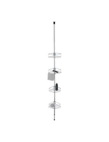 Rinconera Telescópica de Acero Inoxidable, Dolcedo, 31 x 23 x 65 - 275 cm WENKO