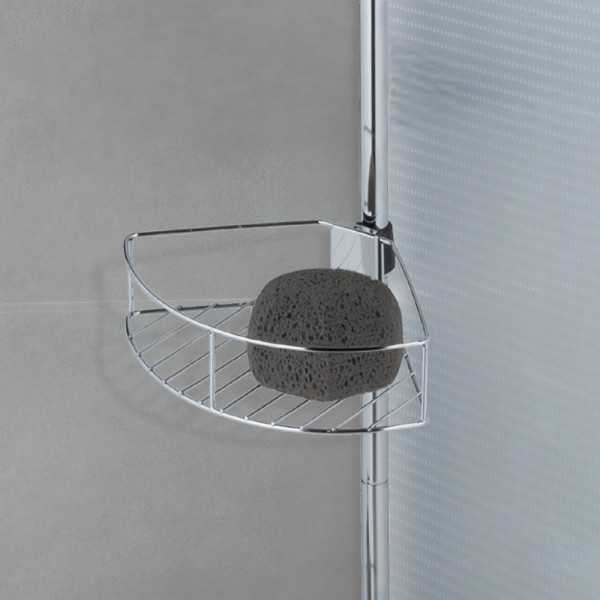 Rinconera Telescópica de Acero Inoxidable, Dolcedo, 31 x 23 x 65 - 275 cm WENKO