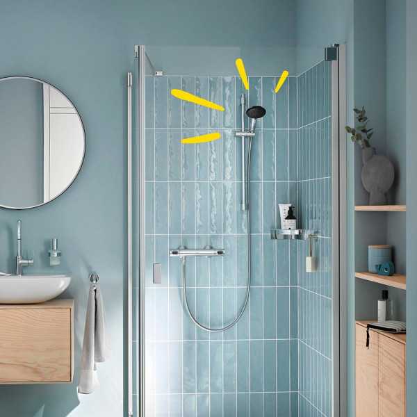 Mango de Ducha Serie Vitalio Star 110 con 2 Funciones GROHE