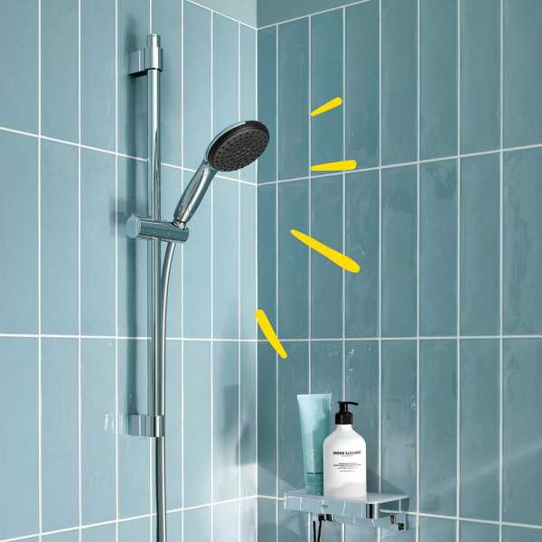 Conjunto de Ducha Serie Vitalio Star 110 con Mango 2 Funciones + Flexo 1,75 cm + Barra 60 cm GROHE