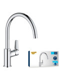 Grifo Monomando de Cocina con Caño Alto Serie Start Edge GROHE