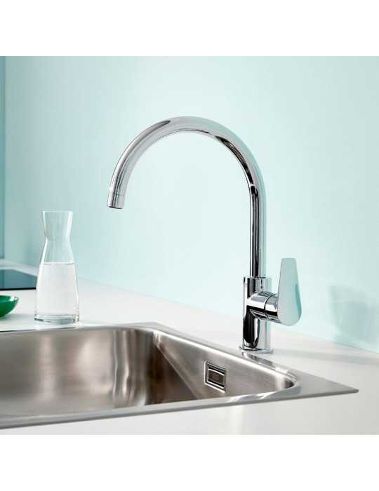 Grifo Monomando de Cocina con Caño Alto Serie Start Edge GROHE