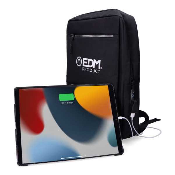 Mochila de Oficina Negra Pierre Delone EDM