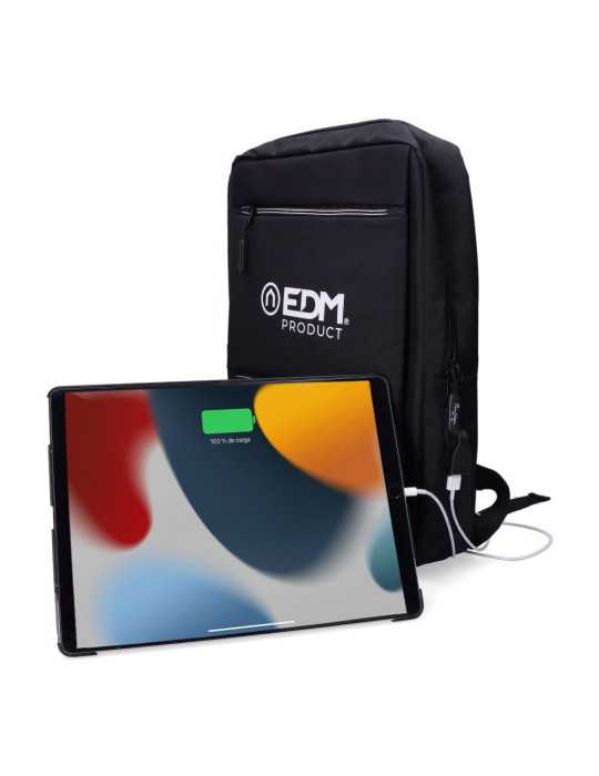Mochila de Oficina Negra Pierre Delone EDM