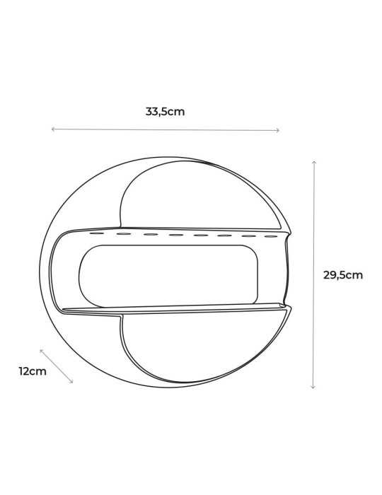 Atrapa Insectos LED con Placa Adhesiva, Uso Interior, 5W, 33,5 x 12 x 29,5 cm EDM