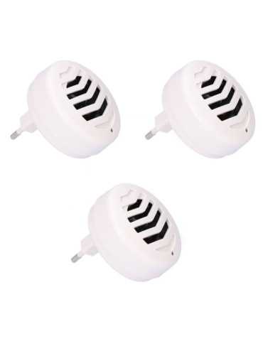 Repelente de Plagas Ultrasónico para Uso Interior, 3 uds WEITECH