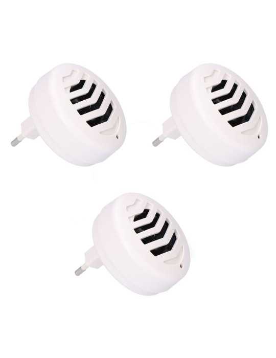 Repelente de Plagas Ultrasónico para Uso Interior, 3 uds WEITECH