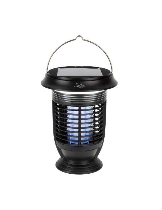 Atrapa Mosquitos para Interior/Exterior y Lámpara Solar, 5W, 40 m², Ø16,5 x 21,5 cm JATA HOGAR