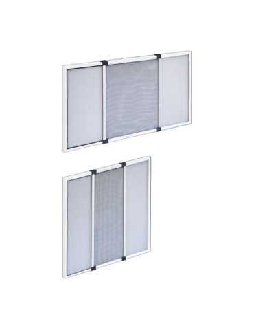 Mosquitera con Marco Extensible, Blanca, 90-172 x 70 cm IRS