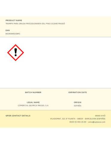 Trampa para Oruga Procesionaria del Pino MASSÓ 2