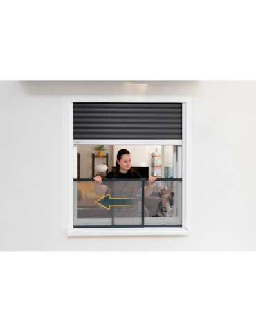 Mosquitera con Marco Extensible, Malla Aluminio, Antracita, 75-142 x 50 cm SCHELLENBERG 2