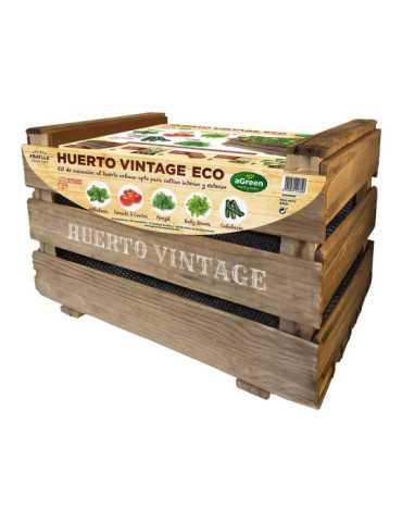 Caja Huerto Vintage Eco 50 x 35 x 30 cm AGREEN 2