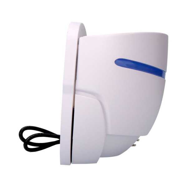 Atrapa Insectos con Placa Adhesiva, Uso Interior, 1 x 18W, 80 m², 37,5 x 19,6 cm EDM