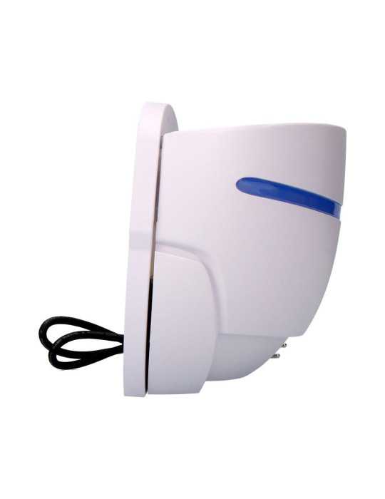 Atrapa Insectos con Placa Adhesiva, Uso Interior, 1 x 18W, 80 m², 37,5 x 19,6 cm EDM