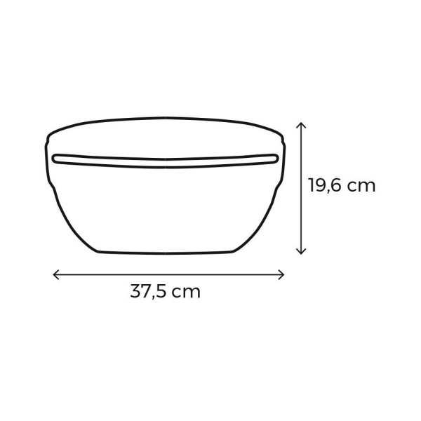 Atrapa Insectos con Placa Adhesiva, Uso Interior, 1 x 18W, 80 m², 37,5 x 19,6 cm EDM