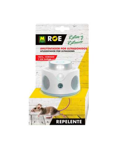 Ahuyentador Ultrasonidos para Ratas y Ratones MASSÓ