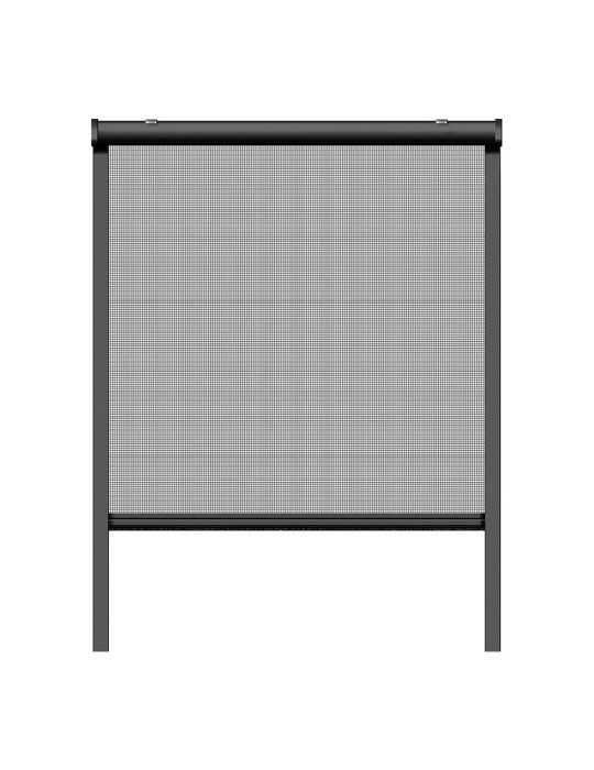Mosquitera Enrollable, Antracita, 130 x 160 cm SCHELLENBERG
