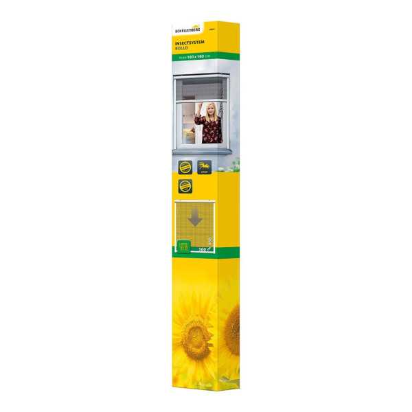 Mosquitera Enrollable, Blanca, 160 x 160 cm SCHELLENBERG